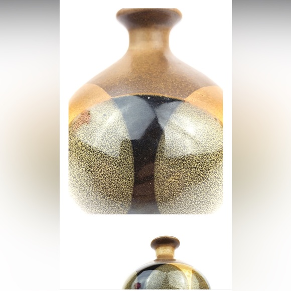 1970s Robert Maxwell for Pottery Craft Overlapping Circle Motif Vase - Picture 6 of 6